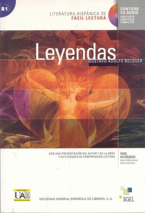 LEYENDAS+CD AUDIO,NIVEL INTERMEDIO | 9788497783316 | BECQUER,GUSTAVO A.