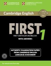 CAMBRIDGE ENGLISH FIRST 1 WITH ANSWERS FOR REVISED EXAM FROM 2015 | 9781107663312 | CAMBRIDGE ENGLISH LANGUAGE ASSESSMENT