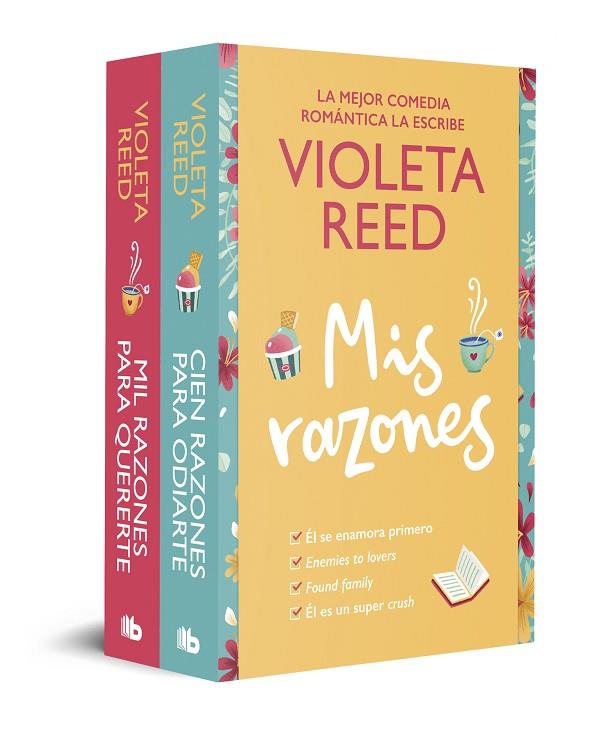 PACK MIS RAZONES CIEN RAZONES PARA ODIARTE  MIL RAZONES PARA QUERERTE | 9788410381124 | REED, VIOLETA