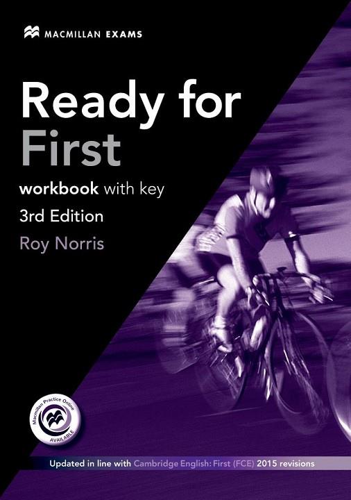 READY FOR FIRST WORKBOOK WITH KEY 3RD EDITION | 9780230440074 | NORRIS,ROY