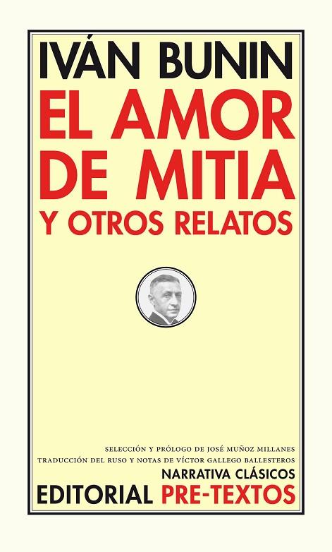 AMOR DE MITIA Y OTROS RELATOS | 9788481915334 | BUNIN,IVAN