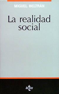 REALIDAD SOCIAL | 9788430939527 | BELTRAN,MIGUEL.