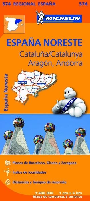 ESPAÑA NORESTE CATALUÑA ARAGON ANDORRA | 9782067184251