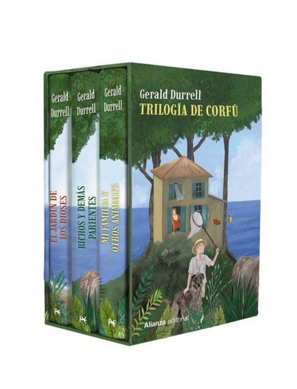 PACK TRILOGÍA DE CORFÚ (MI FAMILIA Y OTROS ANIMALES / BICHOS Y DEMAS PARIENTES / EL JARDIN DE LOS DIOSES) | 9788411488280 | DURRELL, GERALD