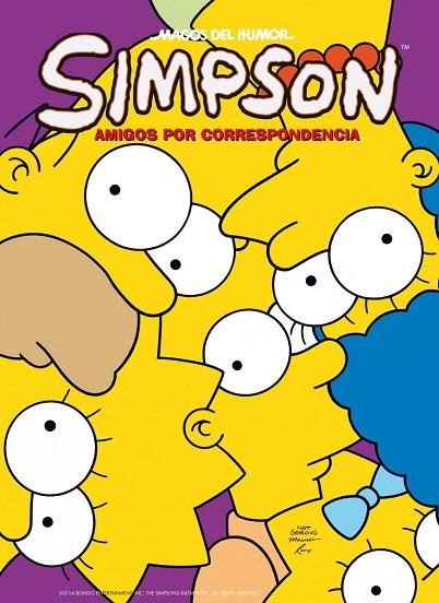 AMIGOS POR CORRESPONDENCIA. SIMPSON | 9788466656160 | GROENING,MATT