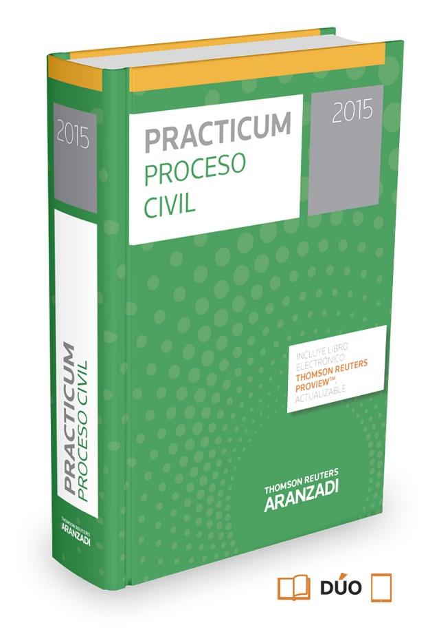 PRACTICUM PROCESO CIVIL 2015 | 9788490982631 | DOMINGUEZ LUELMO,ANDRES