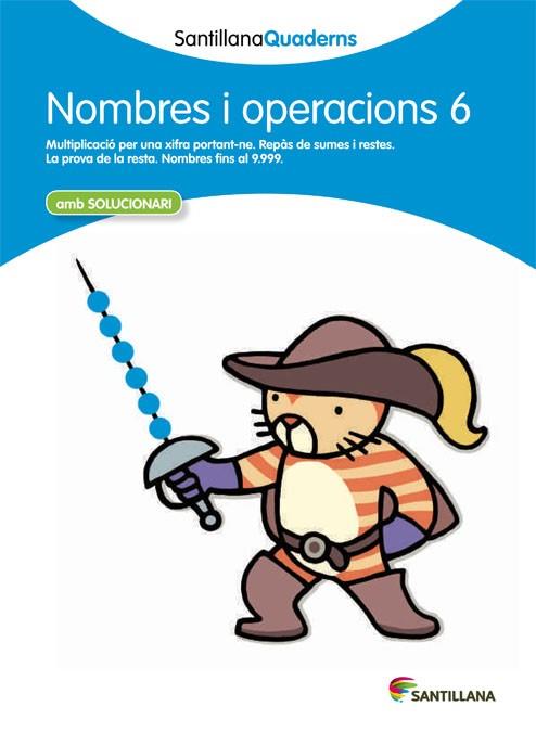 NOMBRES I OPERACIONS 6 AMB SOLUCIONARI | 9788468013879 | VARIOS AUTORES