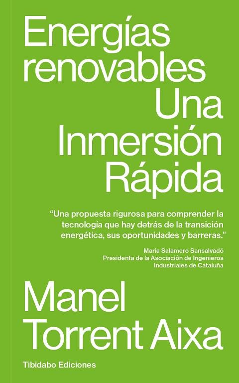 ENERGÍAS RENOVABLES. UNA INMERSIÓN RÁPIDA | 9788419683830 | TORRENT, MANEL