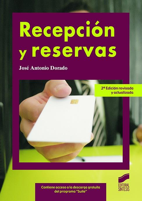 RECEPCION Y RESERVAS | 9788499589039 | DORADO JUAREZ,JOSE ANTONIO