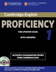 CAMBRIDGE ENGLISH PROFICIENCY 1 WITH ANSWERS | 9781107691643 | CAMBRIDGE ESOL