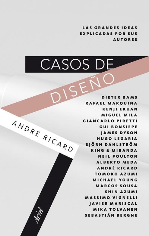 CASOS DE DISEÑO. LAS GRANDES IDEAS EXPLICADAS POR SUS AUTORES | 9788434405561 | RICARD,ANDRE