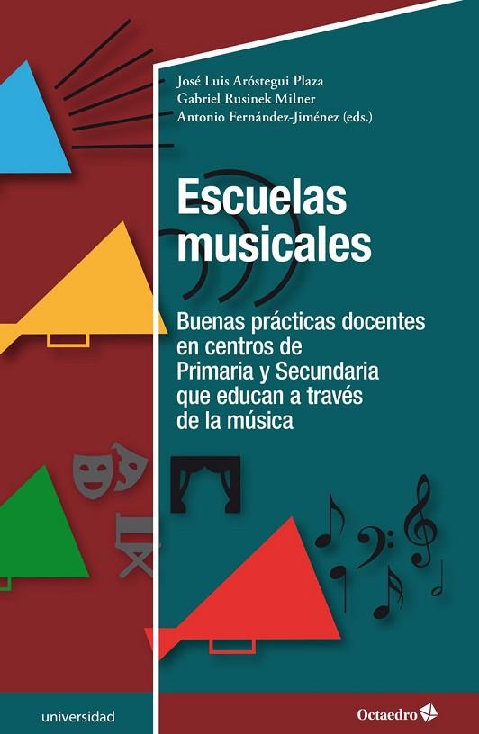 ESCUELAS MUSICALES BUENAS PRÁCTICAS DOCENTES EN CENTROS DE PRIMARIA Y SECUNDARIA QUE EDUCAN A TRAVÉ | 9788418819414 | ARÓSTEGUI PLAZA, JOSÉ LUIS/RUSINEK MILNER, GABRIEL/FERNÁNDEZ JIMÉNEZ, ANTONIO