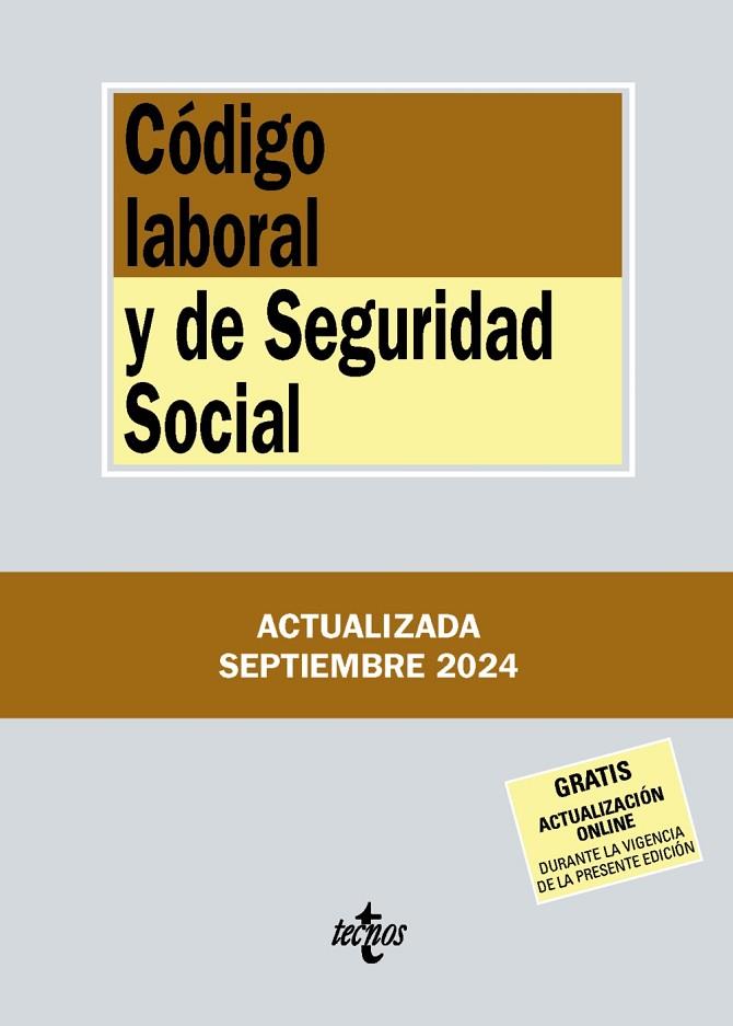 CÓDIGO LABORAL Y DE SEGURIDAD SOCIAL | 9788430991976 | EDITORIAL TECNOS