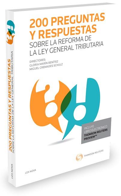 200 PREGUNTAS Y RESPUESTAS SOBRE LA LEY GENERAL TRIBUTARIA | 9788490993538 | MARIN BENITEZ,GLORIA