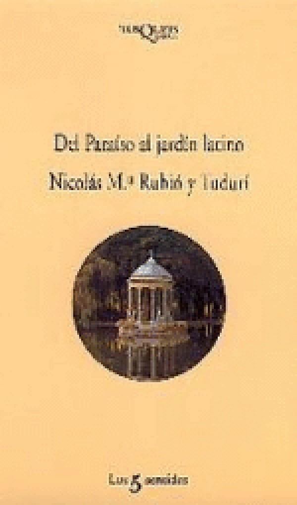 DEL PARAISO AL JARDÍN LATINO | 9788472238084 | RUBIO Y TUDURI,NICOLAS