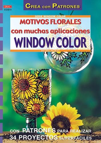 MOTIVOS FLORALES CON MUCHAS APLICACIONES WINDOW COLOR | 9788495873781 | MORAS,INGRID