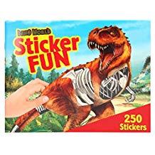 DINO WORLD STICKER FUN 250 STICKERS | 4010070355043