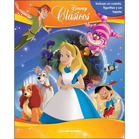 DISNEY CLASICOS  INCLUYE UN CUENTO, FIGURITAS Y UN TAPETE | 9788417529093 | DISNEY