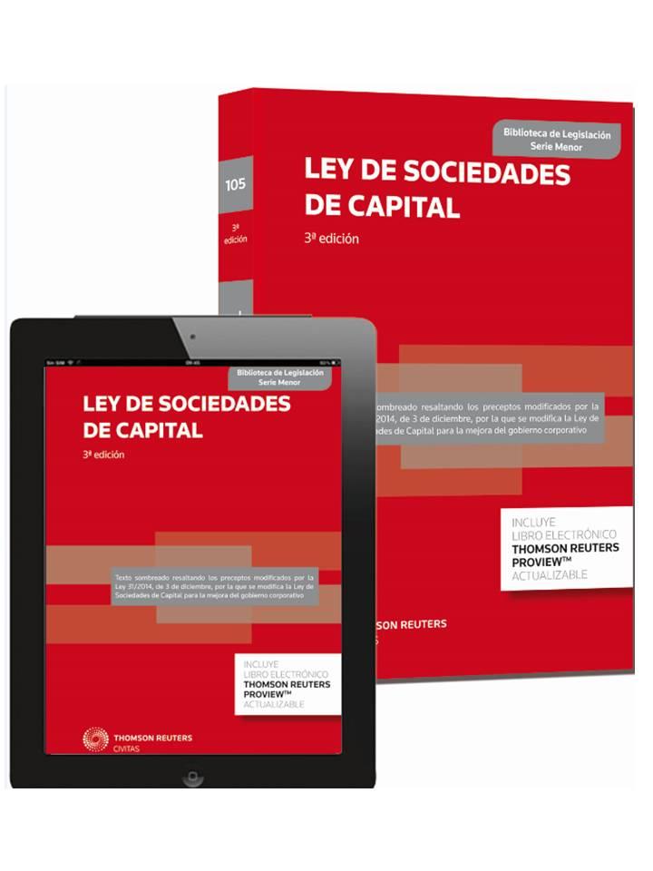 LEY DE SOCIEDADES DE CAPITAL | 9788447050864 | ARANZADI, DEPARTAMENTO DE REDACCIÓN