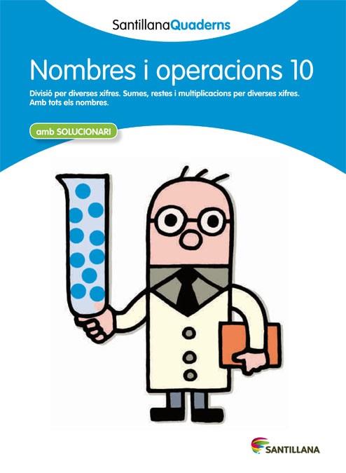 NOMBRES I OPERACIONS 10 AMB SOLUCIONARI | 9788468013916 | VARIOS AUTORES