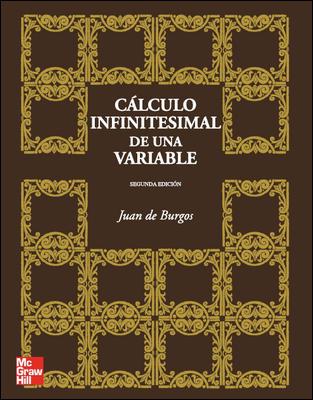 CALCULO INFINITESIMAL DE UNA VARIABLE | 9788448156343 | BURGOS,JUAN DE