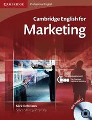 CAMBRIDGE ENGLISH FOR MARKETING | 9780521124607 | ROBINSON,NICK