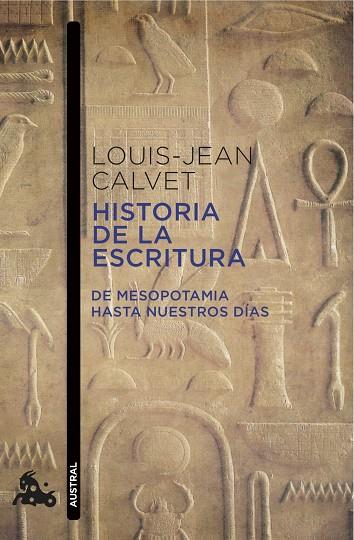 HISTORIA DE LA ESCRITURA | 9788408118886 | CALVET,LOUIS-JEAN