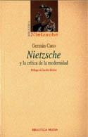 NIETZSCHE Y LA CRITICA DE LA MODERNIDAD | 9788470308666 | CANO,GERMAN