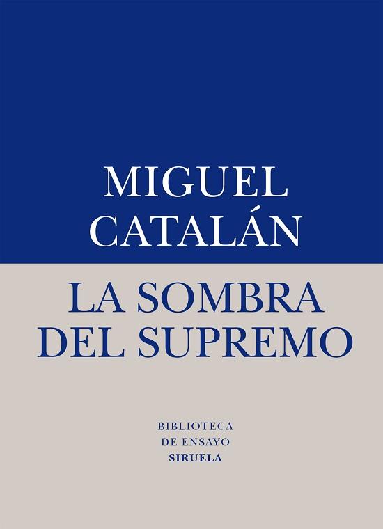 SOMBRA DEL SUPREMO | 9788416396238 | CATALAN,MIGUEL