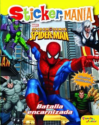 SPIDER-MAN. BATALLA ENCARNIZADA+ADHESIVOS | 9788408109440 | SPIDERMAN