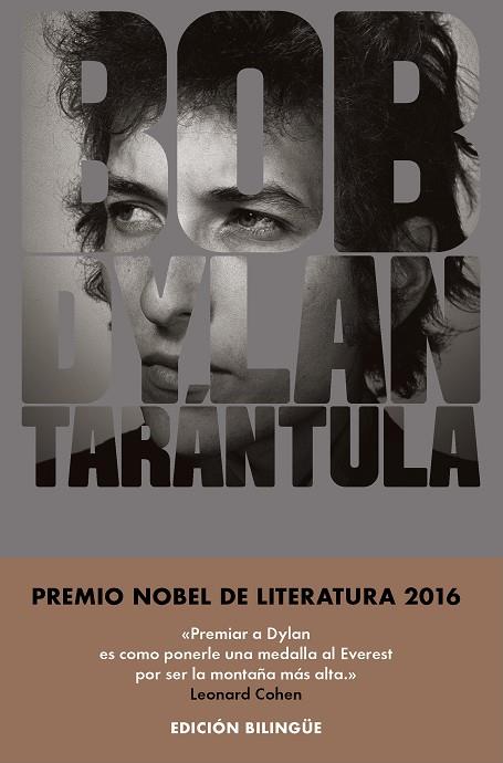 TARANTULA (BILINGUE) | 9788416665662 | DYLAN,BOB(NOBEL LIT.2016-P.ASTU BELLAS ARTES2007)