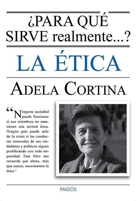 PARA QUE SIRVE LA ETICA | 9788449328770 | CORTINA,ADELA