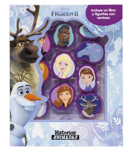 FROZEN 2. HISTORIAS ANIMADAS (INCLUYE UN LIBRO Y FIGURITAS CON VENTOSA) | 9788499518992 | DISNEY