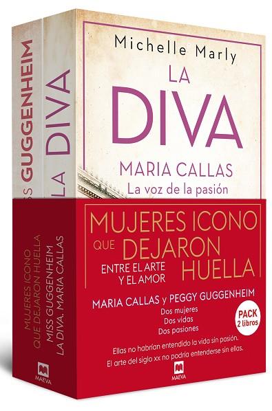 PACK MUJERES ICONO MARIA CALLAS Y PEGGY GUGGENHEIM | 9788419638915 | MARLY, MICHELLE / HAYDEN, LEAH