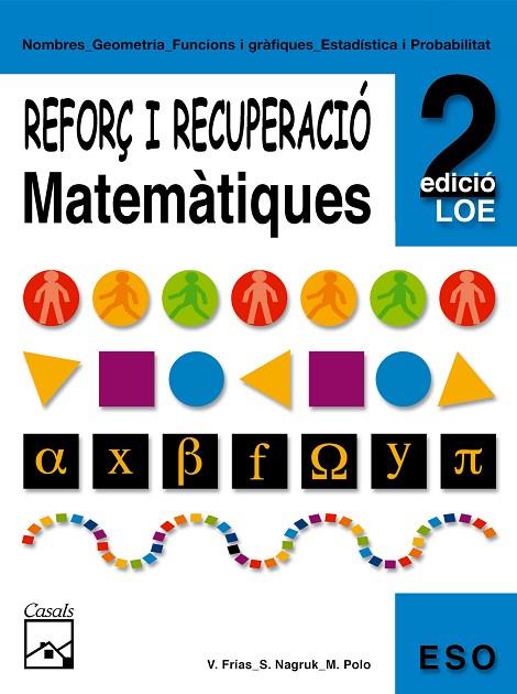 REFORÇ DE MATEMATIQUES 2 ESO | 9788421833315 | FRIAS,V