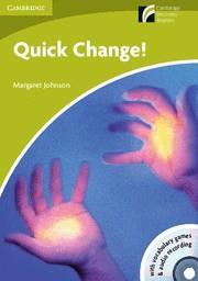 QUICK CHANGE+CD | 9788483237564 | JOHNSON,MARGARET