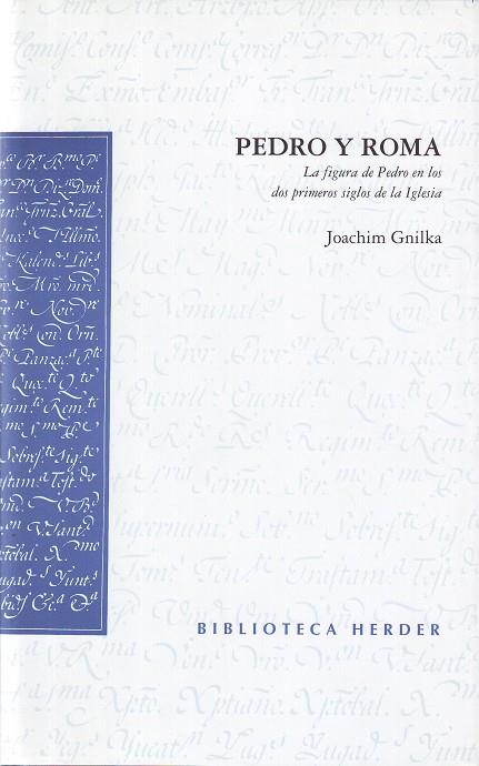 PEDRO Y ROMA | 9788425422843 | GNILKA,JOACHIM