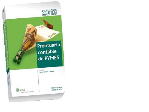 PRONTUARIO CONTABLE DE PYMES 2013 | 9788499544991 | BUIREU GUARRO,JORGE