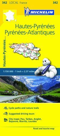 MAPA HAUTES-PYRENEES PYRENEES ATLANTIQUES 1:150.000 | 9782067210738