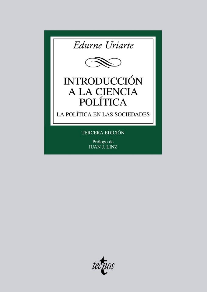 INTRODUCCION A LA CIENCIA POLITICA. LA POLITICA EN LAS SOCIEDADES DEMOCRATICAS | 9788430951338 | URIARTE,EDURNE