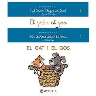 EL GAT I EL GOS. LLEGIR ÉS FÀCIL 4 LLETRA LLIGADA/PAL | 9788418427442 | CUBINSÀ ADSUAR, NÚRIA