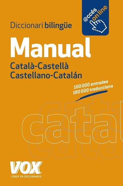 DICCIONARI BILINGUE MANUAL CATALA-CASTELLA CASTELLANO-CATALAN | 9788499740645