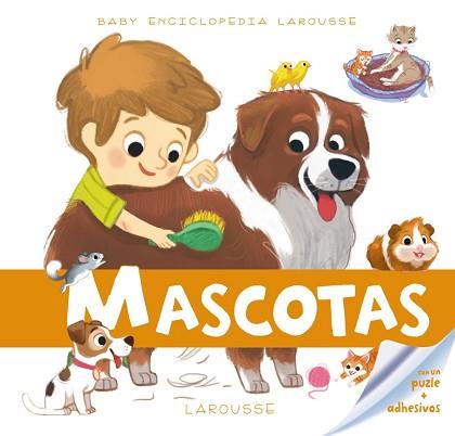 MASCOTAS+PUZLE Y ADHESIVOS | 9788416368228 | LAROUSSE EDITORIAL