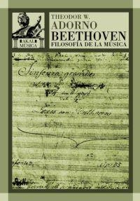 BEETHOVEN FILOSOFIA DE LA MUSICA | 9788446015376 | ADORNO,THEODOR W.