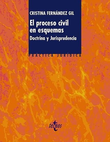 PROCESO CIVIL EN ESQUEMAS. DOCTRINA Y JURISPRUDENCIA | 9788430954681 | FERNANDEZ GIL,CRISTINA