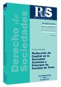 REDUCCION DE CAPITAL EN LA SOCIEDAD ANONIMA. UN ANALISIS A LA LUZ DEL PRINCIPIO DE PARIDAD DE TRATO | 9788497674034 | ORTUÑO BAEZA,M.TERESA