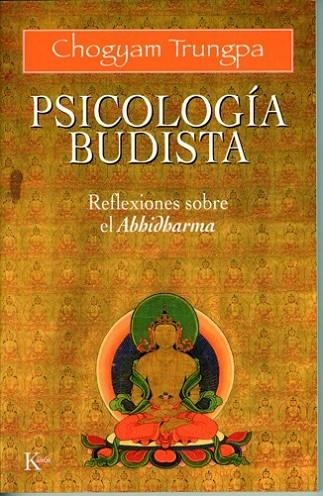 ABHIDHARMA PSICOLOGIA BUDISTA | 9788472451964 | TRUNGPA,CHOGYAM