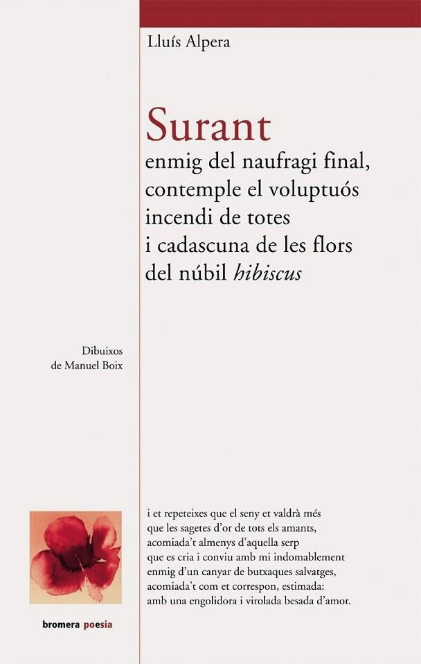 SURANT ENMIG DEL NAUFRAGI FINAL CONTEMPLE EL VOLUPTUOS... | 9788476609668 | ALPERA,LLUIS