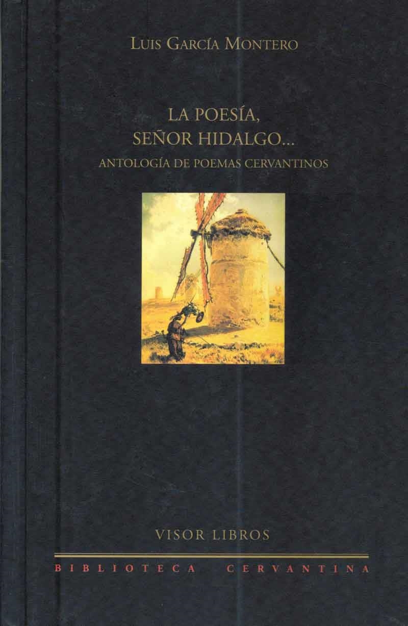 POESIA SEÑOR HIDALGO ANTOLOGIA DE POEMAS CERVANTINOS | 9788475227948 | GARCIA MONTERO,LUIS