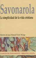 SIMPLICIDAD DE LA VIDA CRISTIANA | 9788497422246 | SAVONAROLA,GIROLAMO